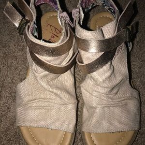 Girls blowfish sandals